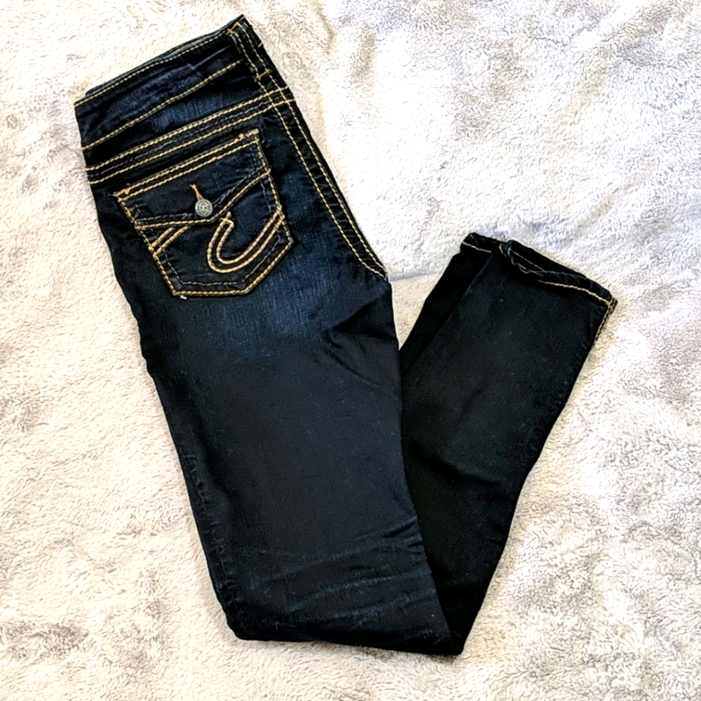 Silver Jeans Suki mid super skinny